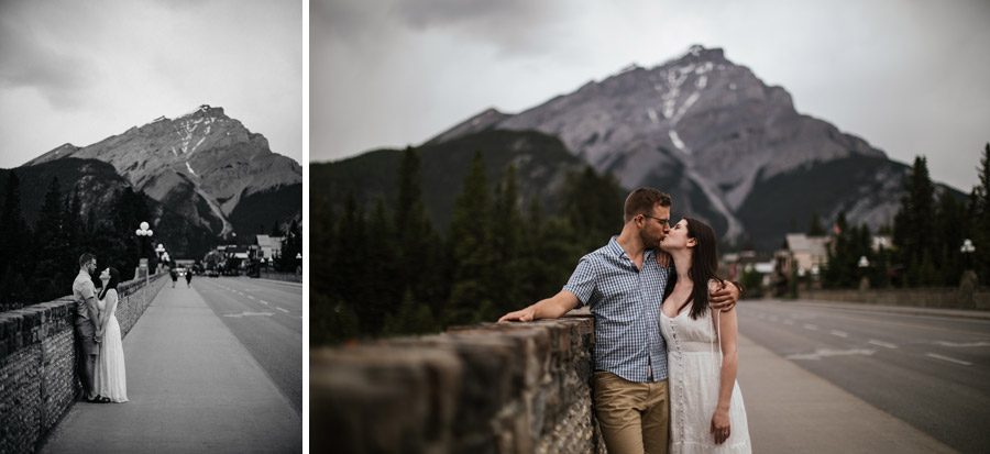 banff engagement session