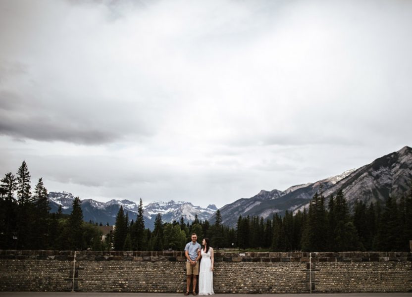 banff engagement session