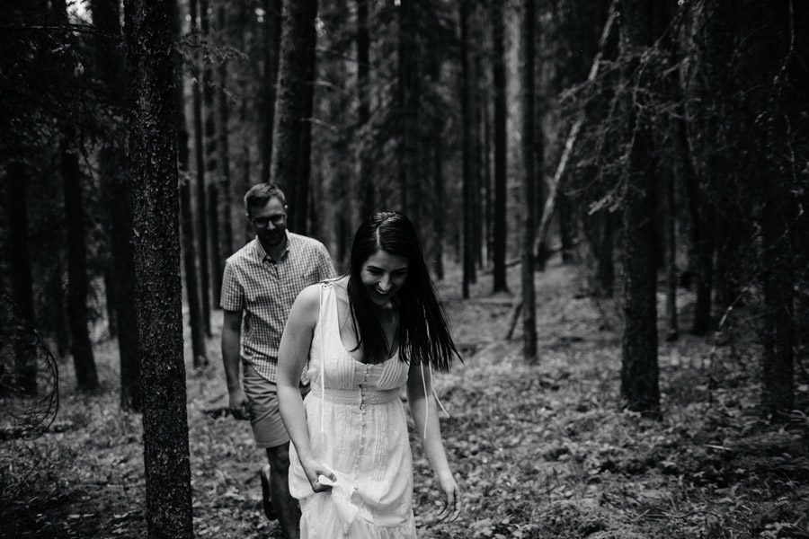 banff engagement session