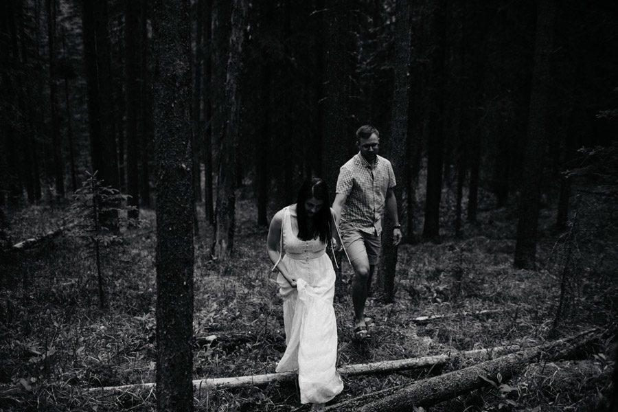 banff engagement session