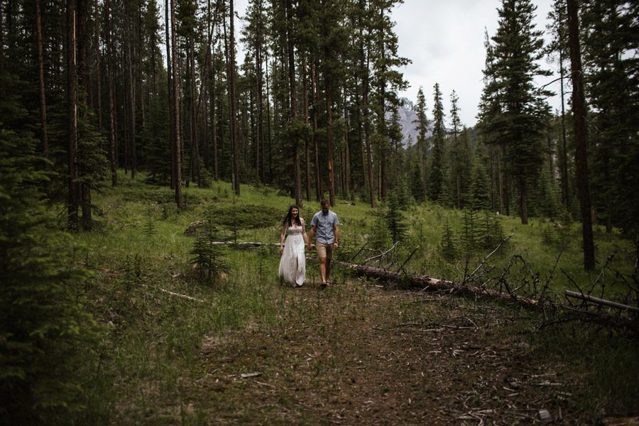 banff engagement session