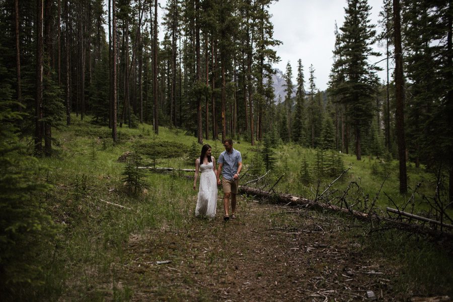 banff engagement session