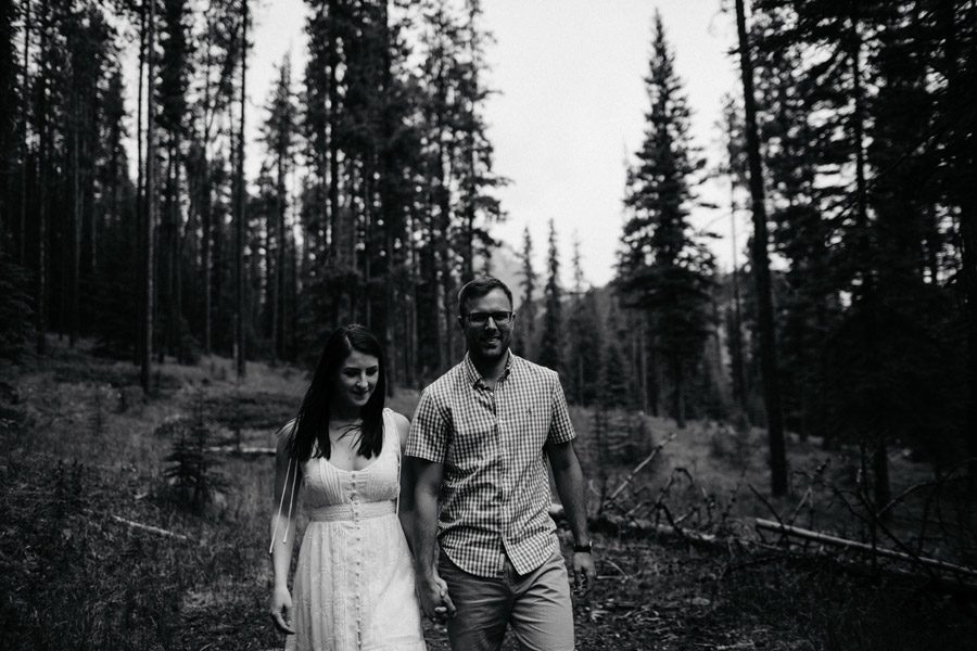 banff engagement session