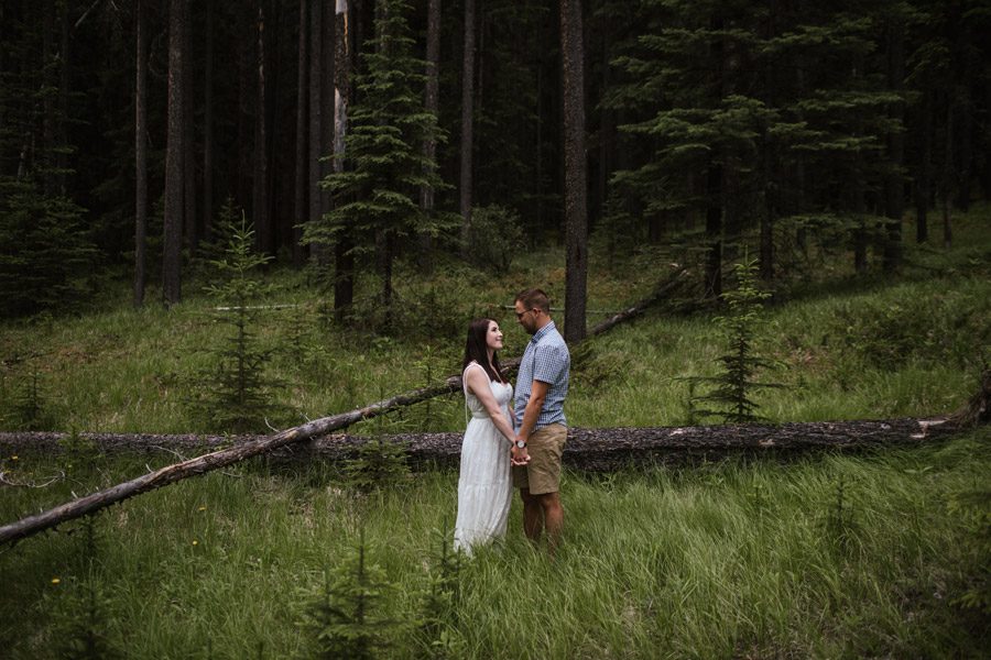 banff engagement session