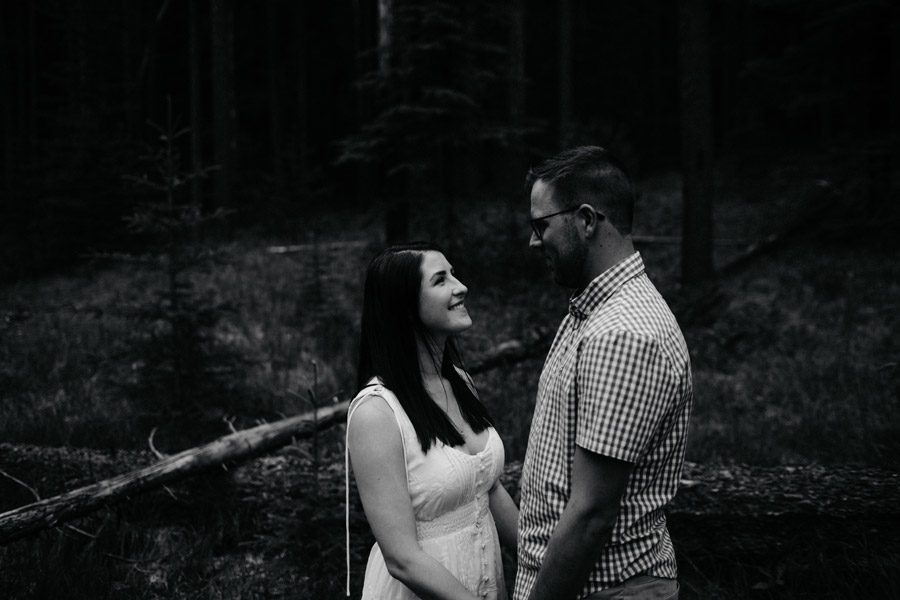 banff engagement session