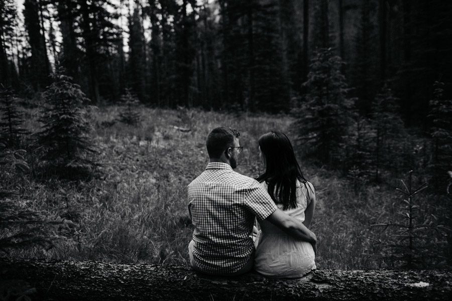 banff engagement session