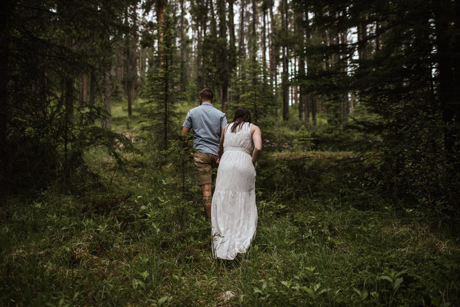 banff engagement session