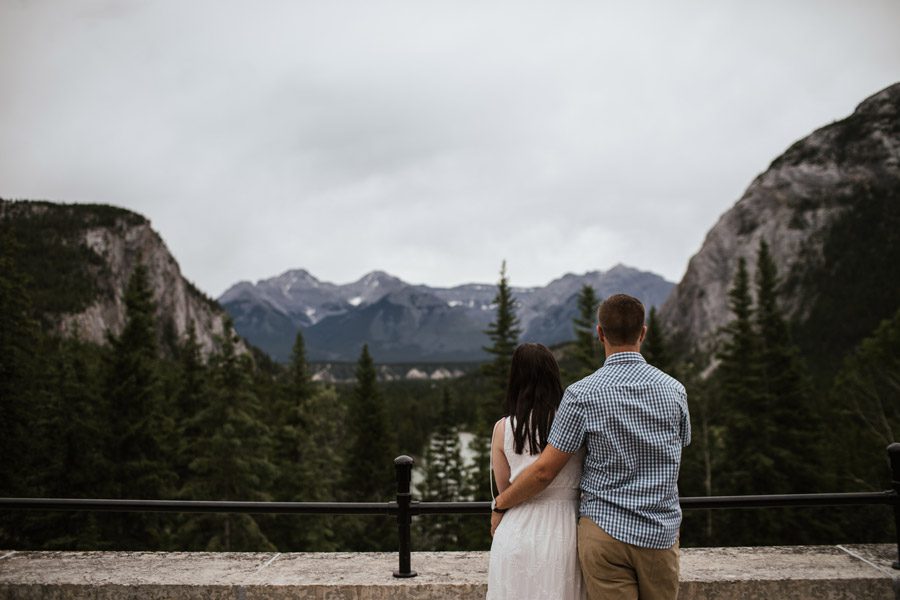 banff engagement session