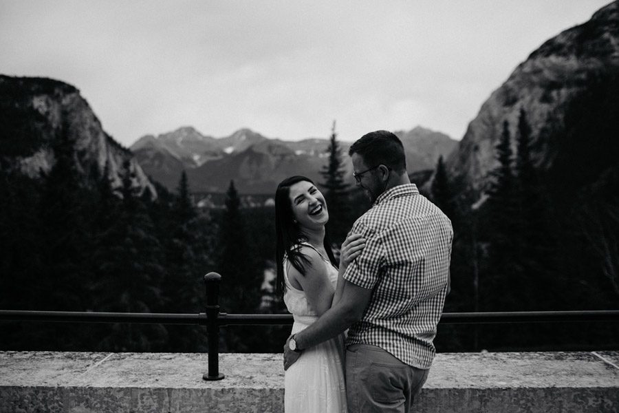 banff engagement session