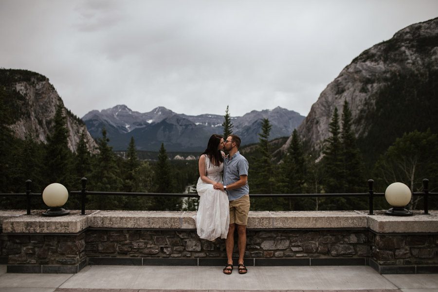 banff engagement session