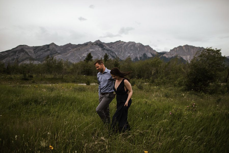 banff engagement session