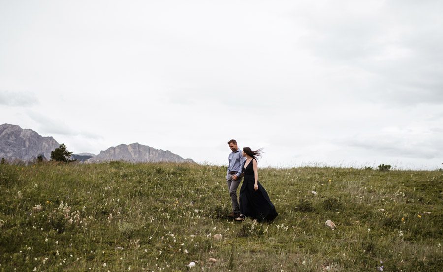 banff engagement session