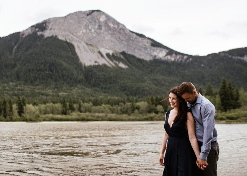 banff engagement session