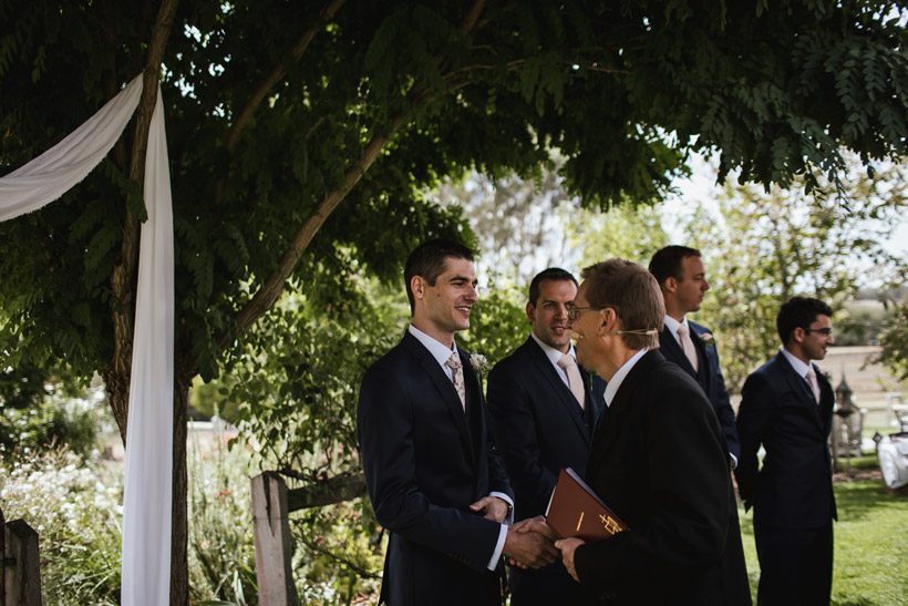 Garden Wedding Groom Photoshoot