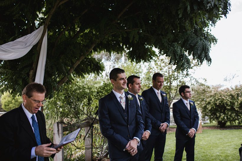 Garden Wedding Groom Photoshoot