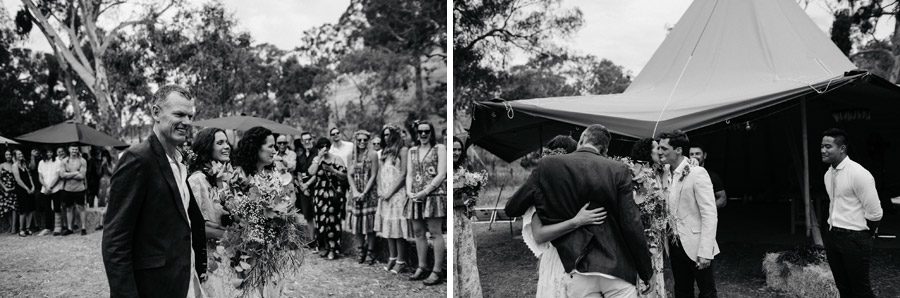 Boho Wedding Groom Photography