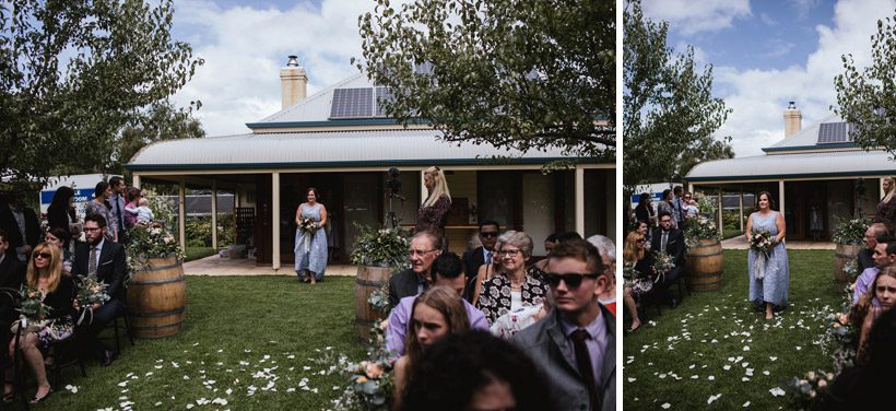 Garden Wedding Groom Photographer