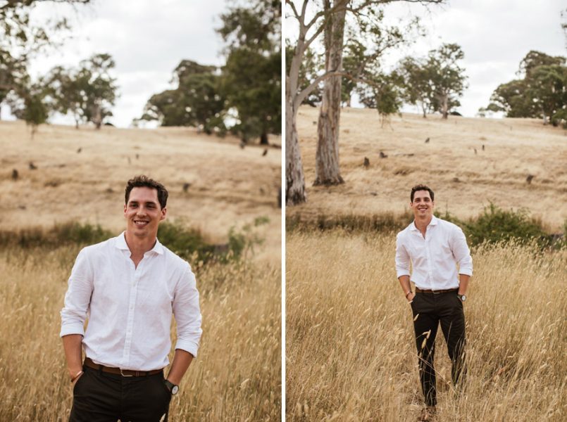 Boho Wedding Groom Photographer