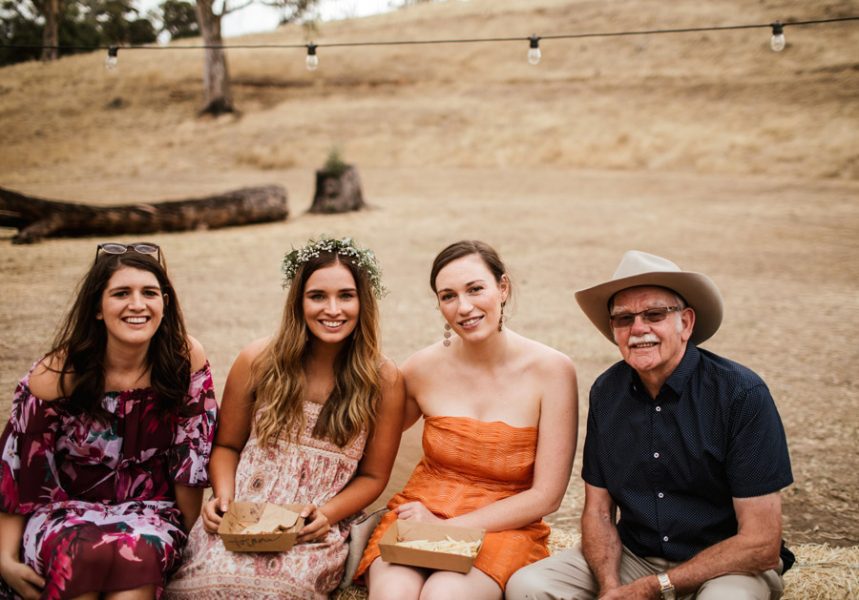 Miriam and Zac Boho Wedding Party Photography