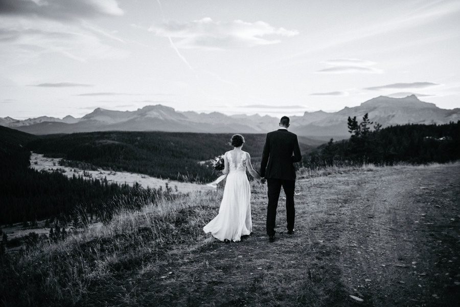 Kylie & Graham's Mountain Wedding Photographs