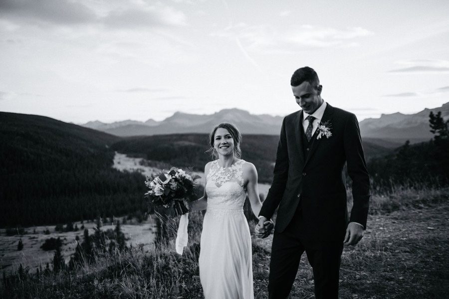 Kylie & Graham's Mountain Wedding Photographs