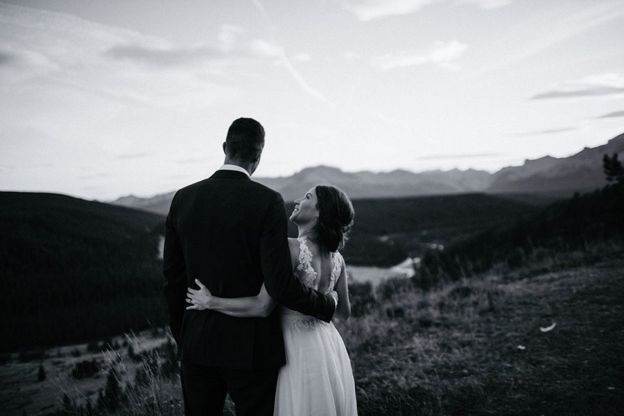Kylie & Graham's Mountain Wedding Photographs