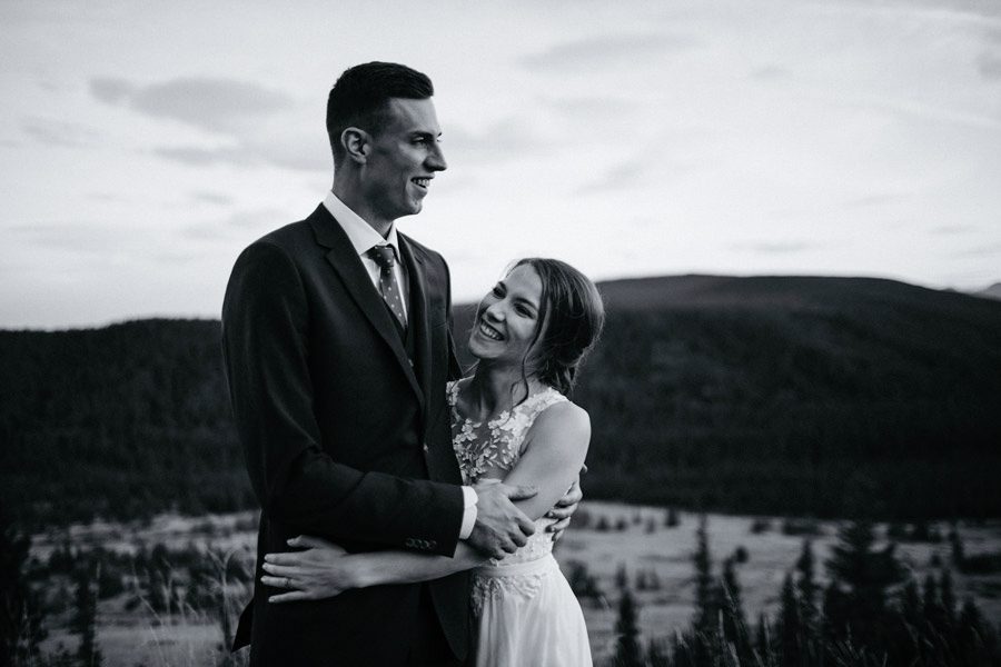 Kylie & Graham's Mountain Wedding Photographs