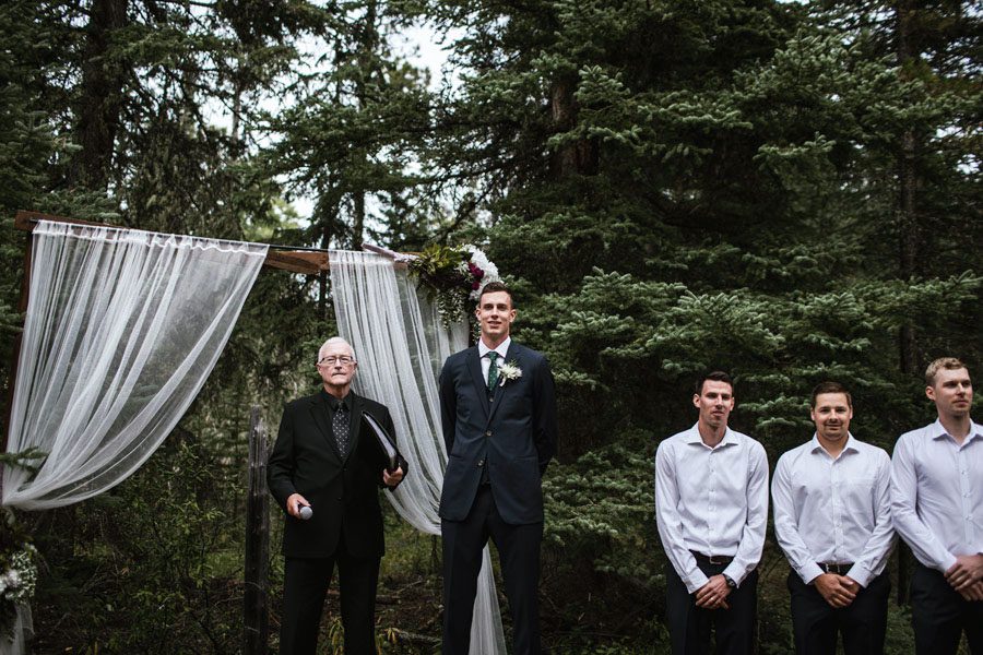 Mountain Wedding Groom Photography