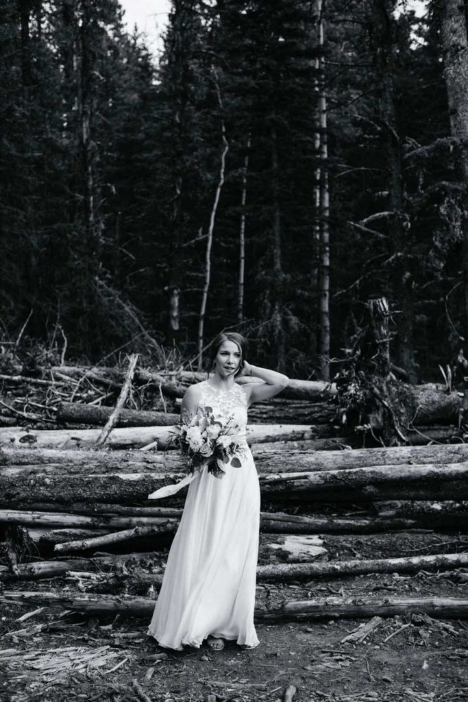 Mountain Wedding Bridal Photoshoot