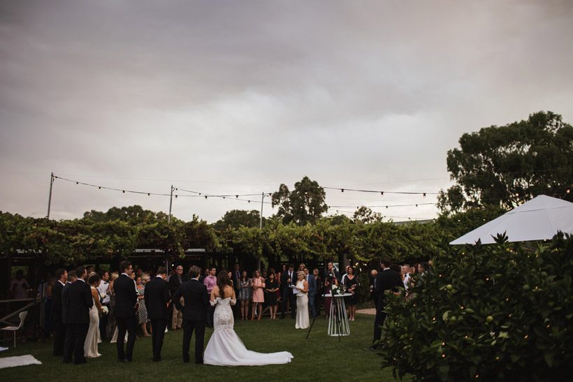 Winery Wedding Party Photoshoot