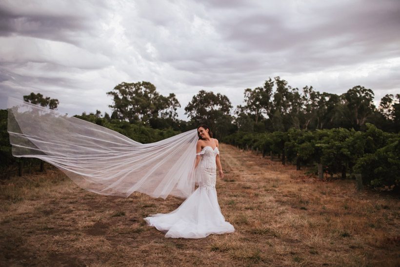 Winery Wedding Bridal Photographer