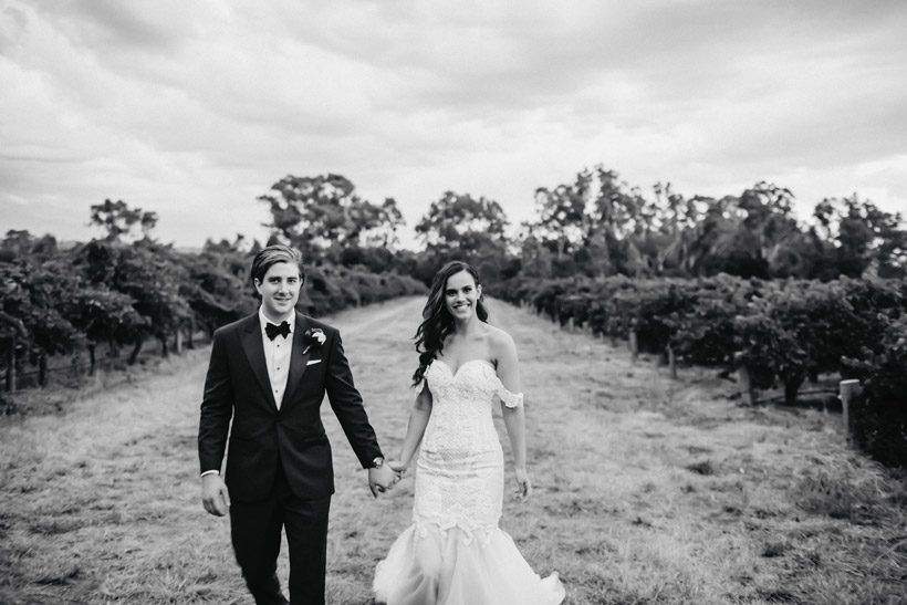 Winery Wedding Couple Photographer