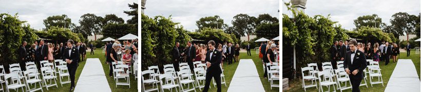 Winery Wedding Groom Photographs