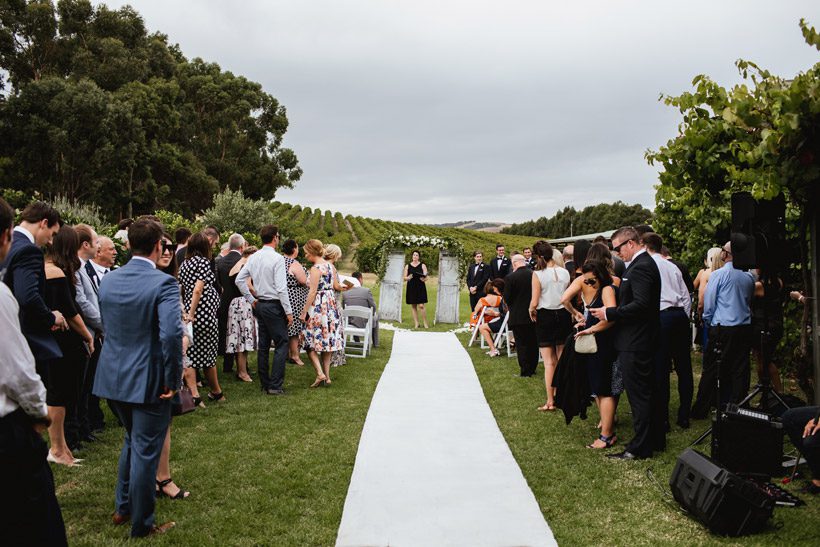 Winery Wedding Photographs