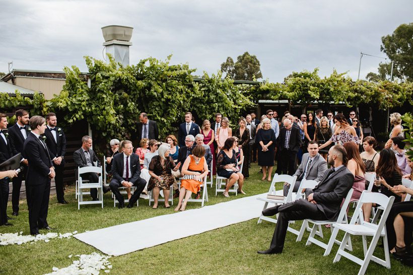 Winery Wedding Photographs