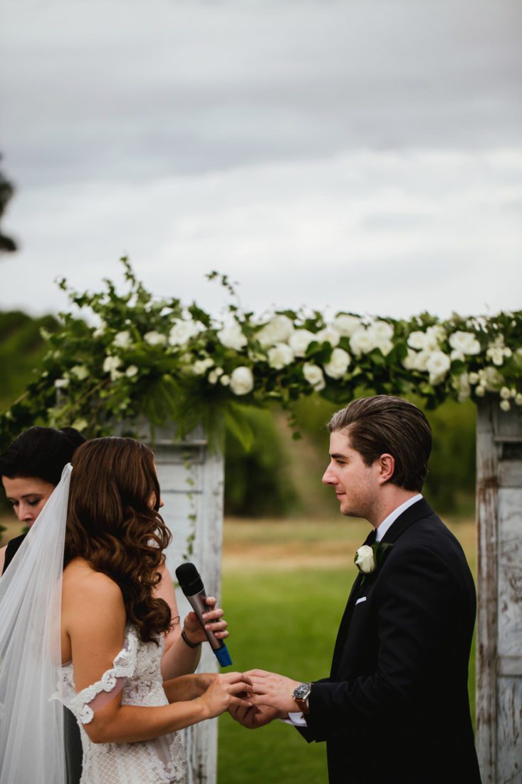 Winery Wedding Couple Photography