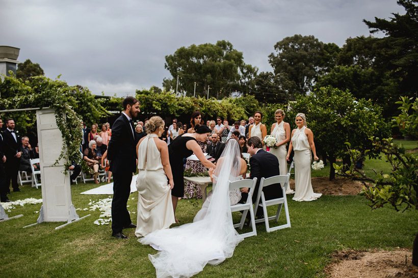 Winery Wedding Couple Photography