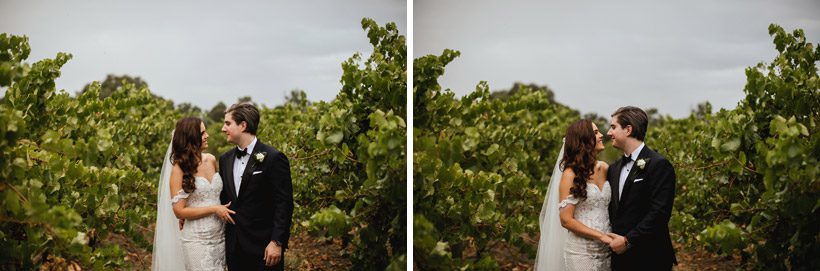 Winery Wedding Couple Photographer