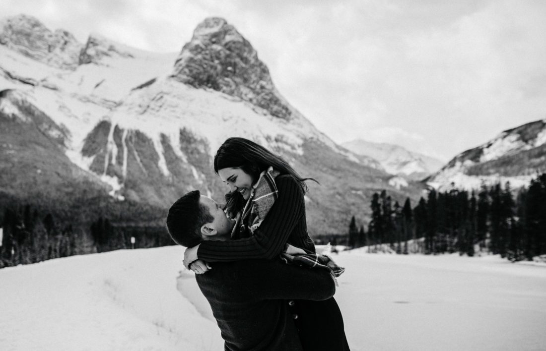 canmore engagement session canmore engagement session