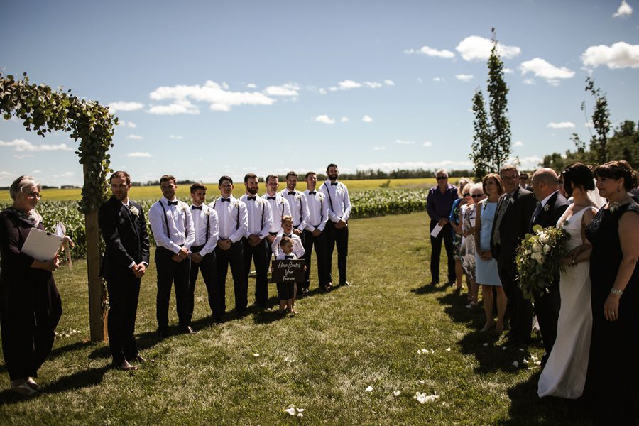 Barn Wedding Couple Photographer