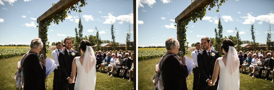 Barn Wedding Couple Photographs