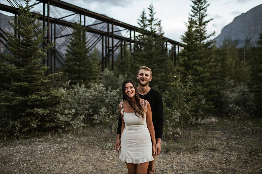 Andrea & Rowan Mountain Engagement Session Photography