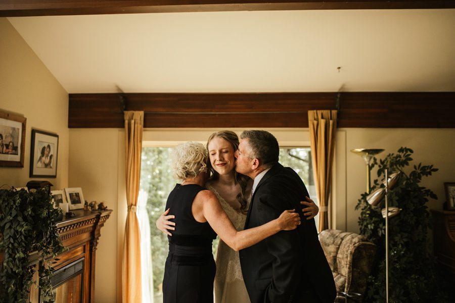 Family Home Wedding Bridal Photographs