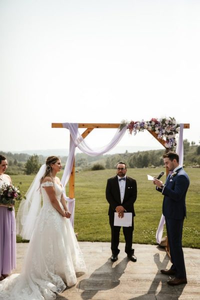 Ranch Wedding Couple Photographer