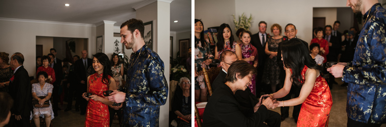 Chinese Tea Ceremony Couple Photographs