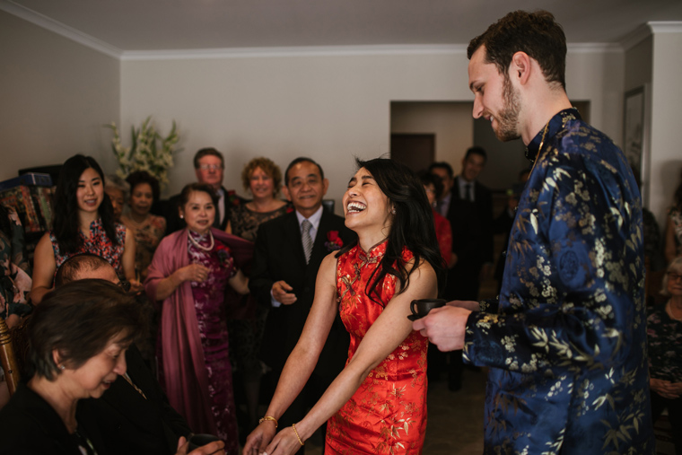 Chinese Tea Ceremony Couple Photographs