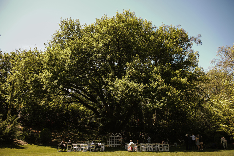 Garden Wedding Ceremony Photoshoot