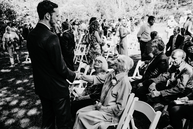 Garden Wedding Ceremony Groom Photoshoot