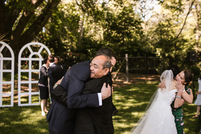 Garden Wedding Family Photographs