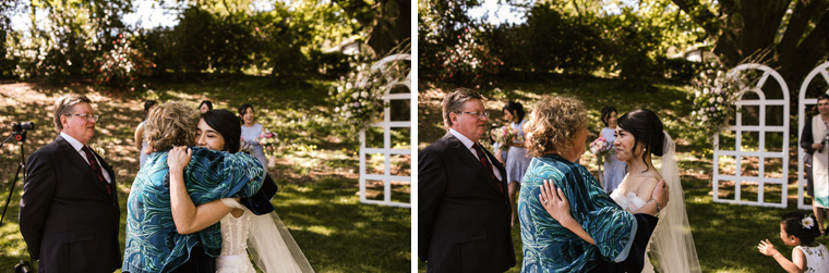 Garden Wedding Family Photographs